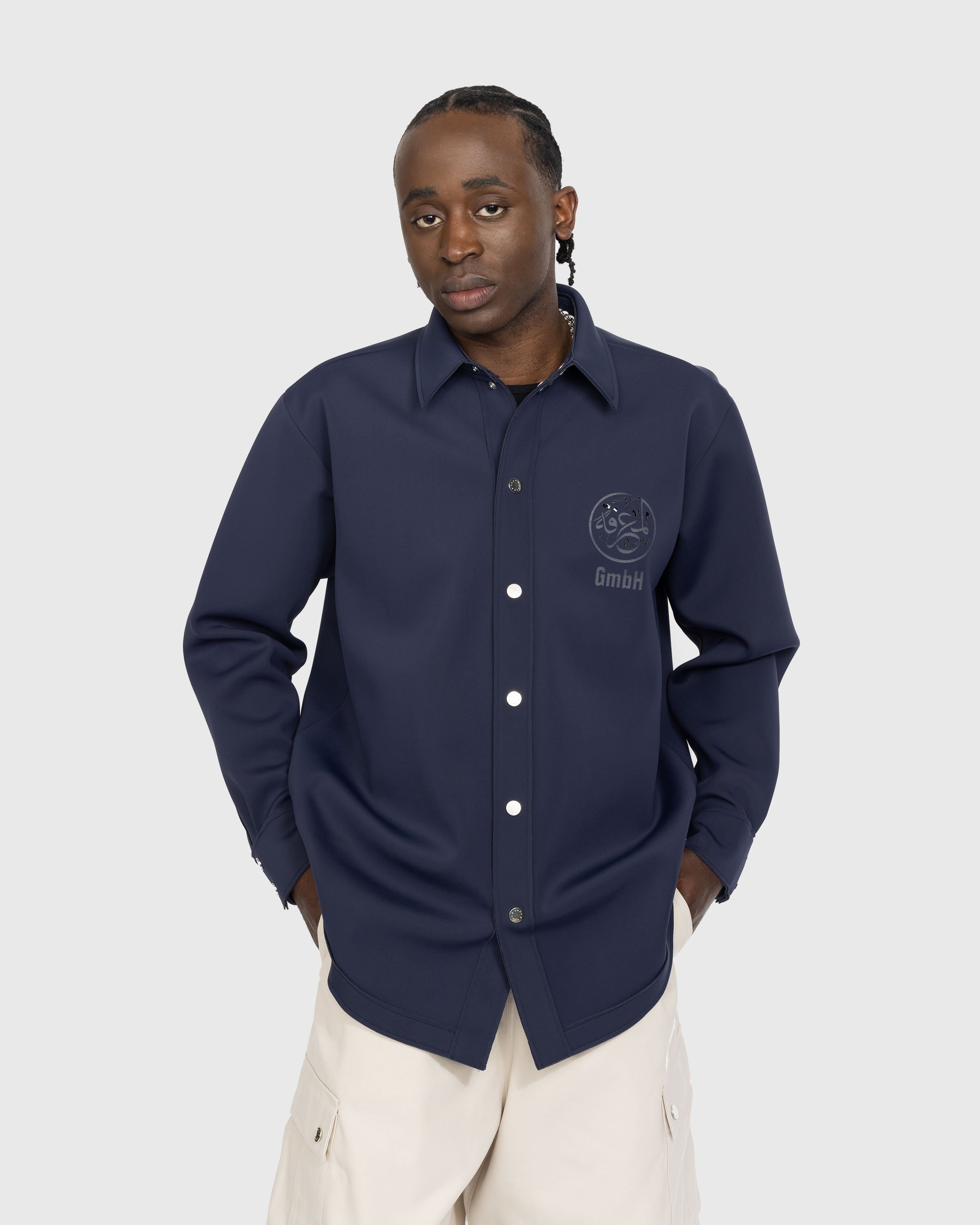 GmbH – Endyia Shirt Navy - Shirts - Blue - Image 2