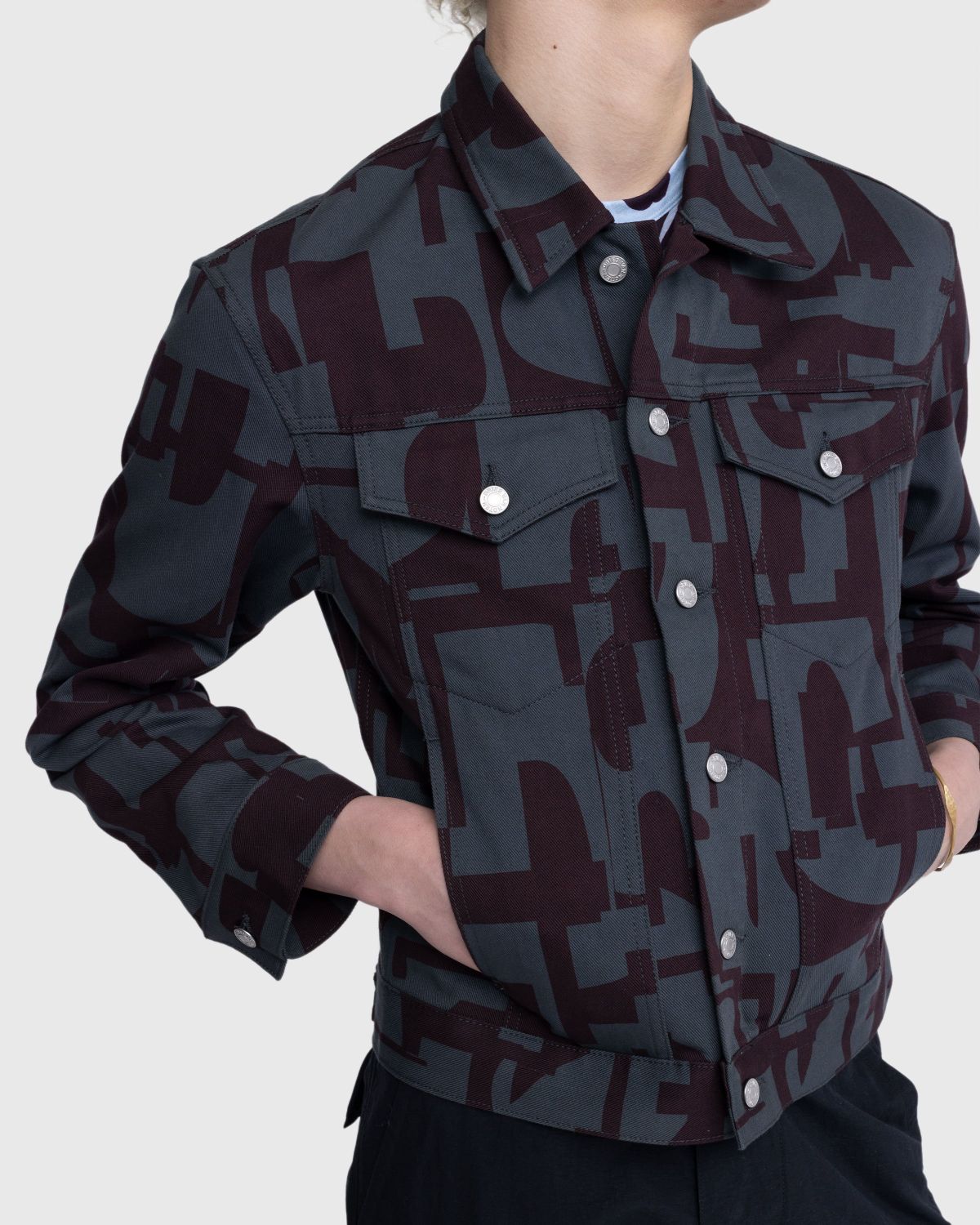 Dries van Noten – Vuskin Denim Jacket Multi - Outerwear - Black - Image 5