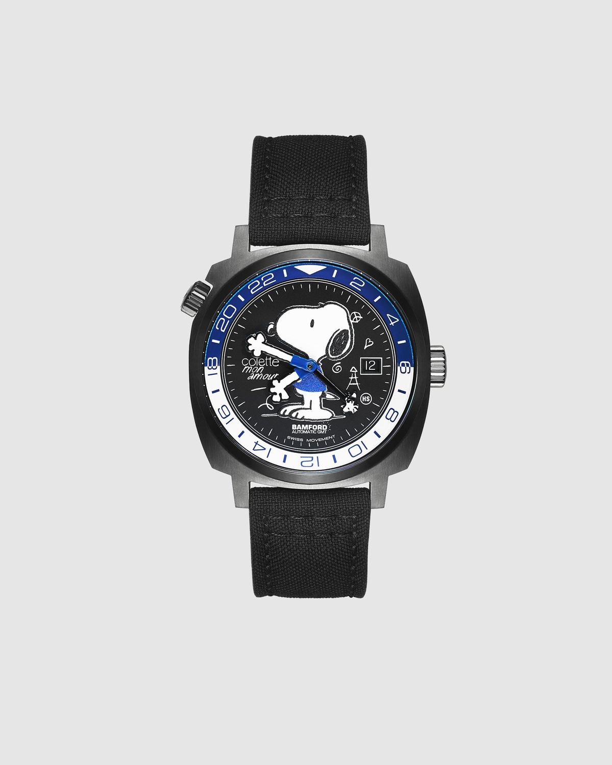 Colette Mon Amour Bamford Snoopy Watch Black Highsnobiety Shop
