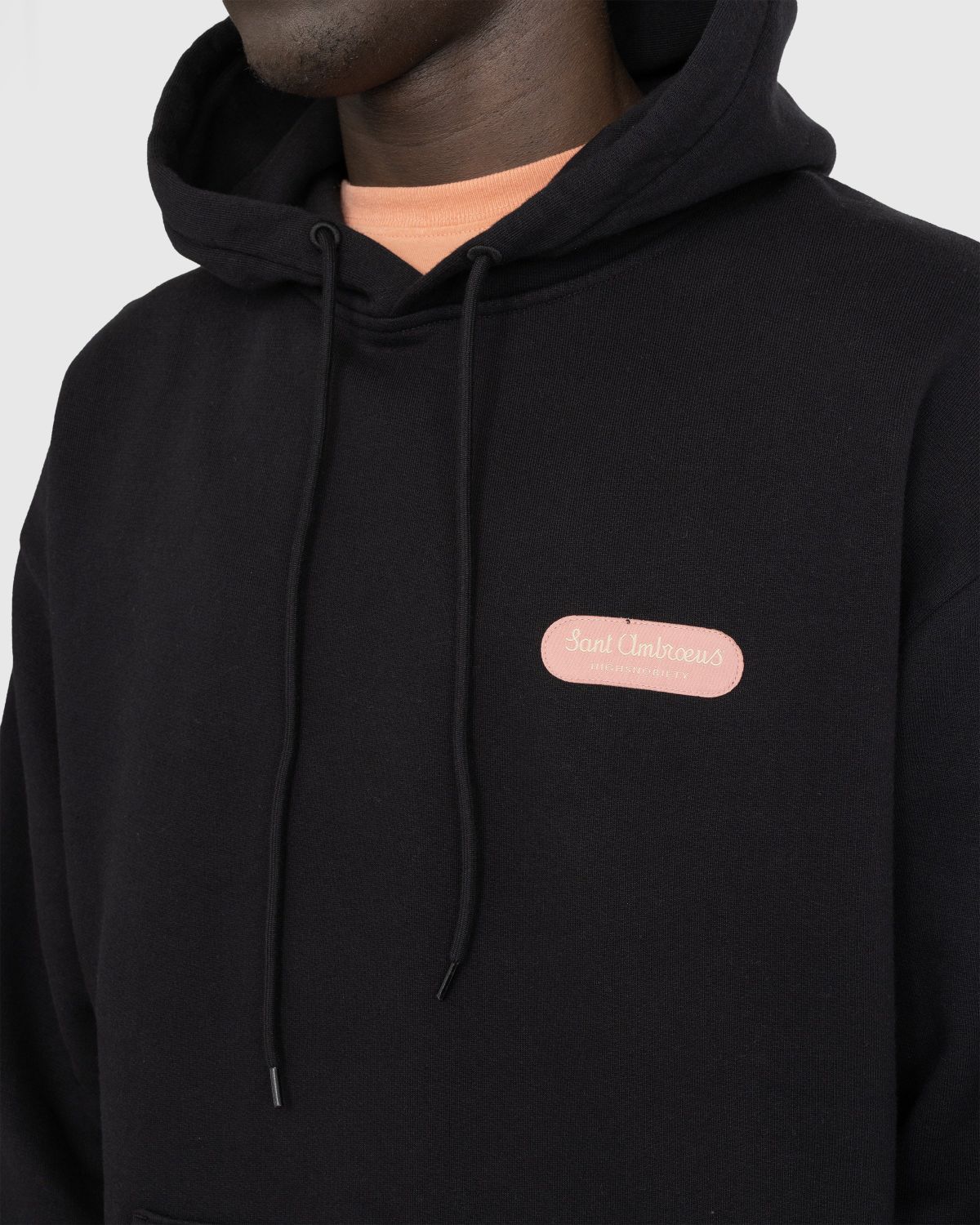 Highsnobiety x Sant Ambroeus – Hoodie Black  - Sweats - Black - Image 6