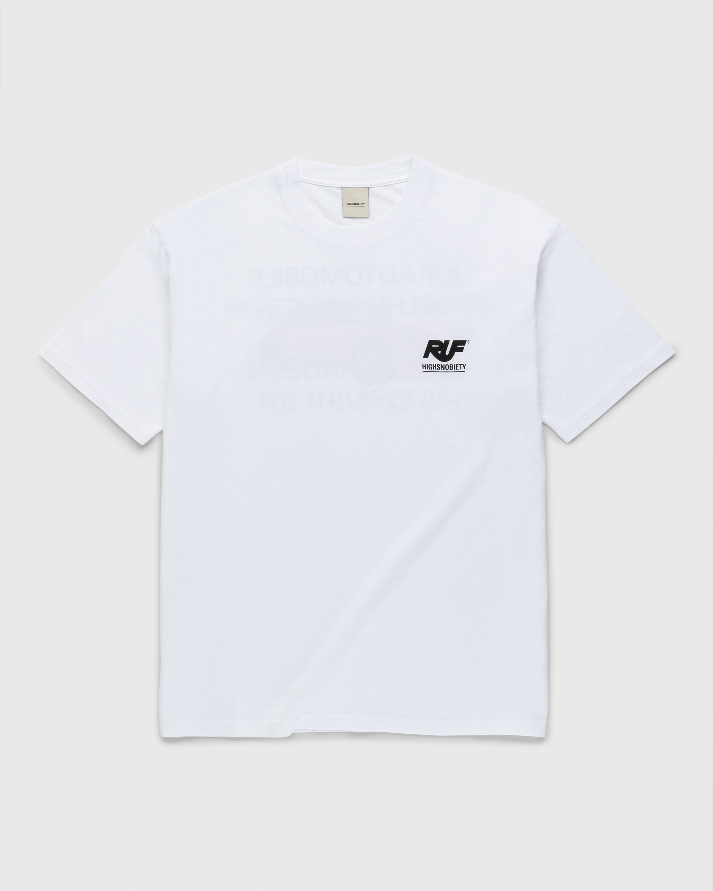 RUF x Highsnobiety – Address T-Shirt White - T-shirts - White - Image 2