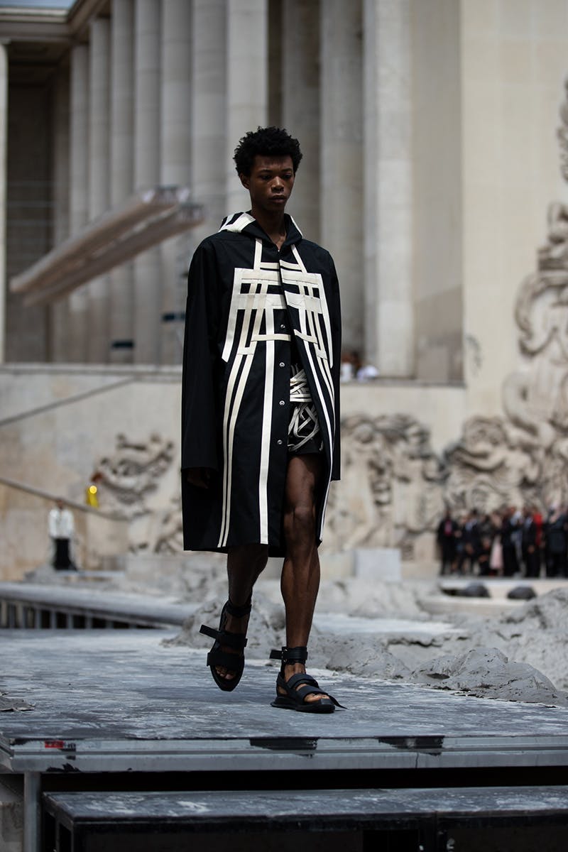 rick owens ss20 paris fashion week runway