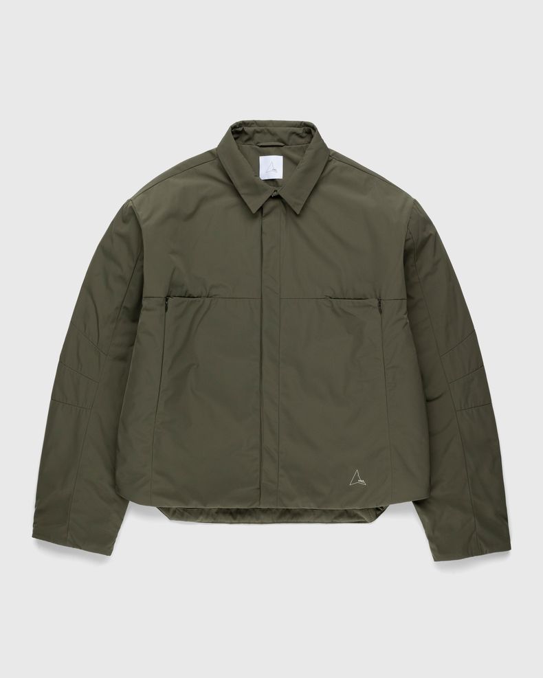 ROA – Padded Overshirt Green