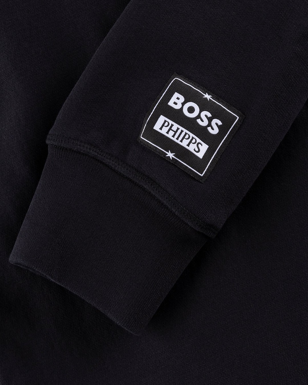 BOSS x Phipps – Co-Branded Organic Cotton Sweatshirt Black - Sweats - Black - Image 3