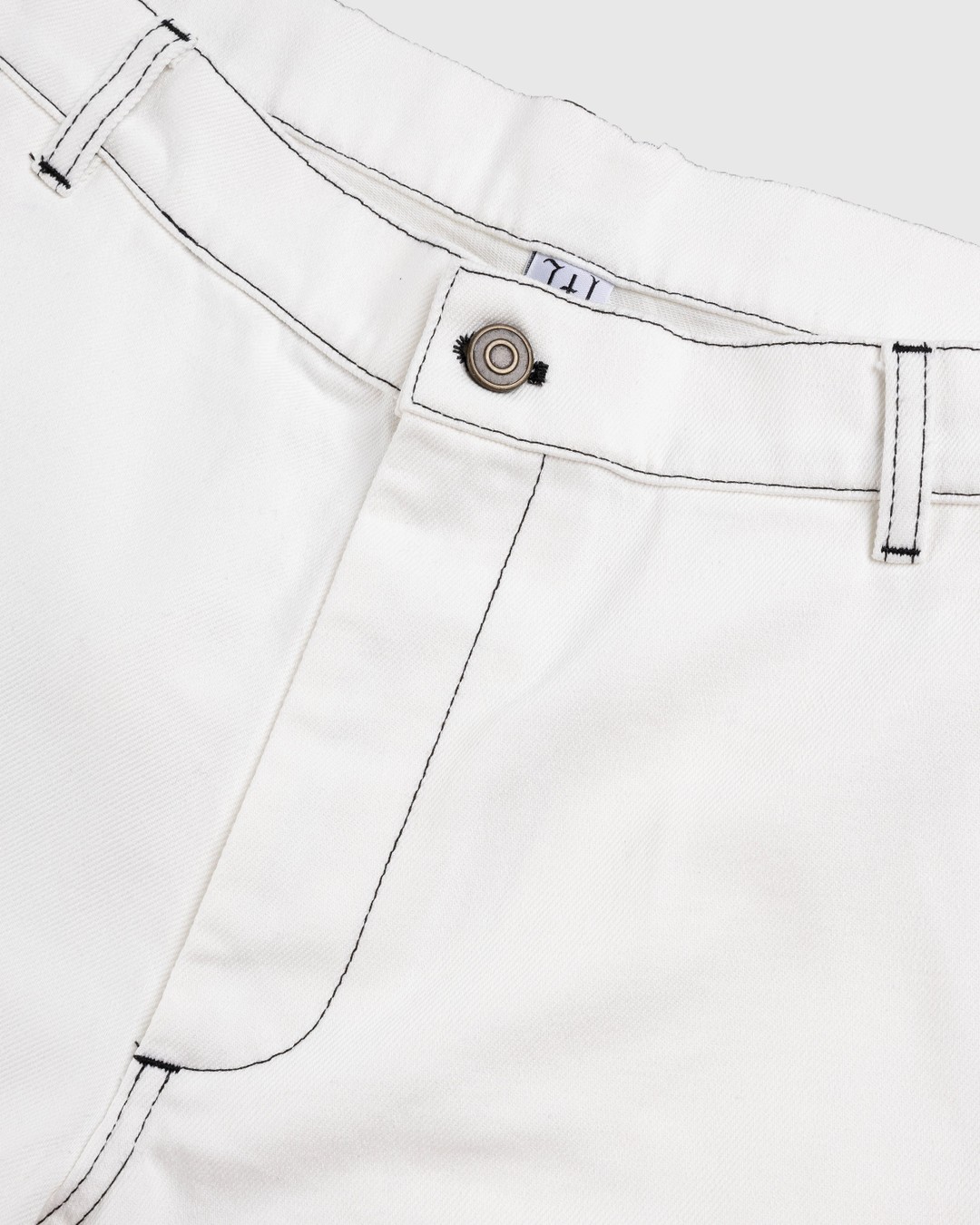 Winnie New York – Denim Shorts Ivory - Shorts - Beige - Image 4