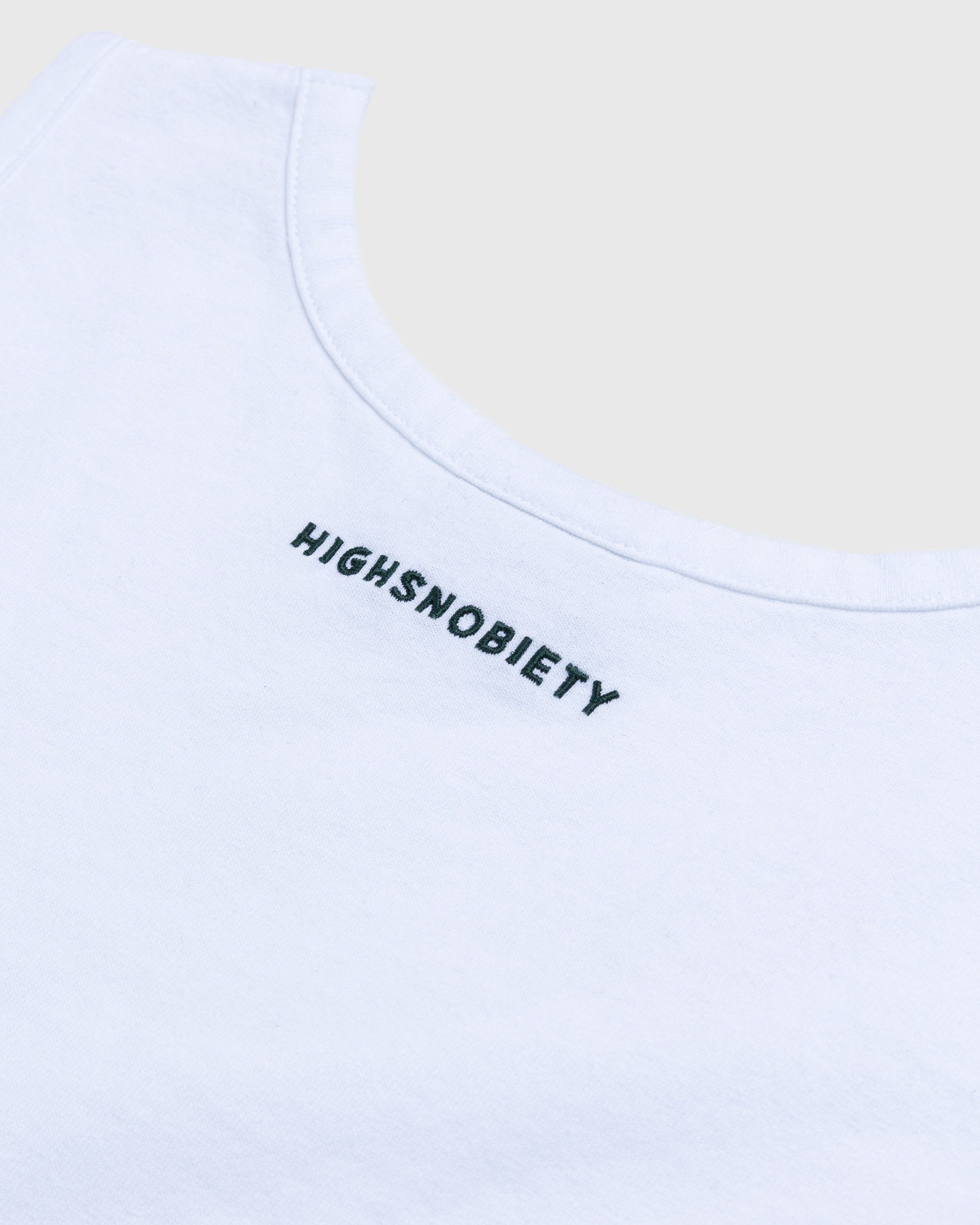 Café de Flore x Highsnobiety – Tank Top White - Tank Tops - White - Image 7