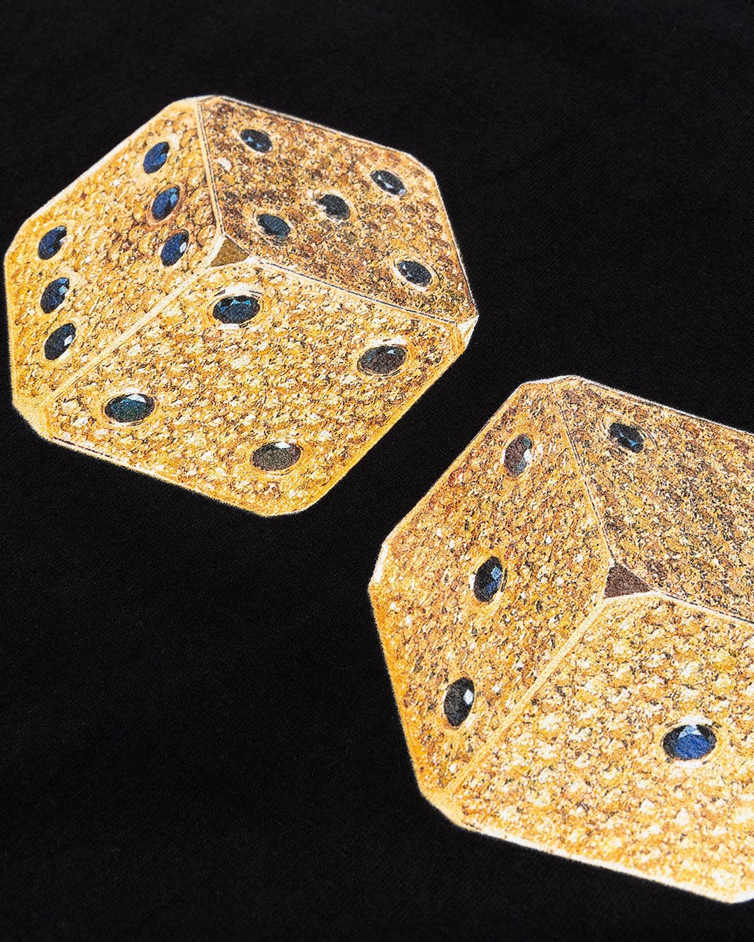 Jacob & Co. x Highsnobiety – Diamond Dice T-Shirt Black - Tops - Black - Image 4