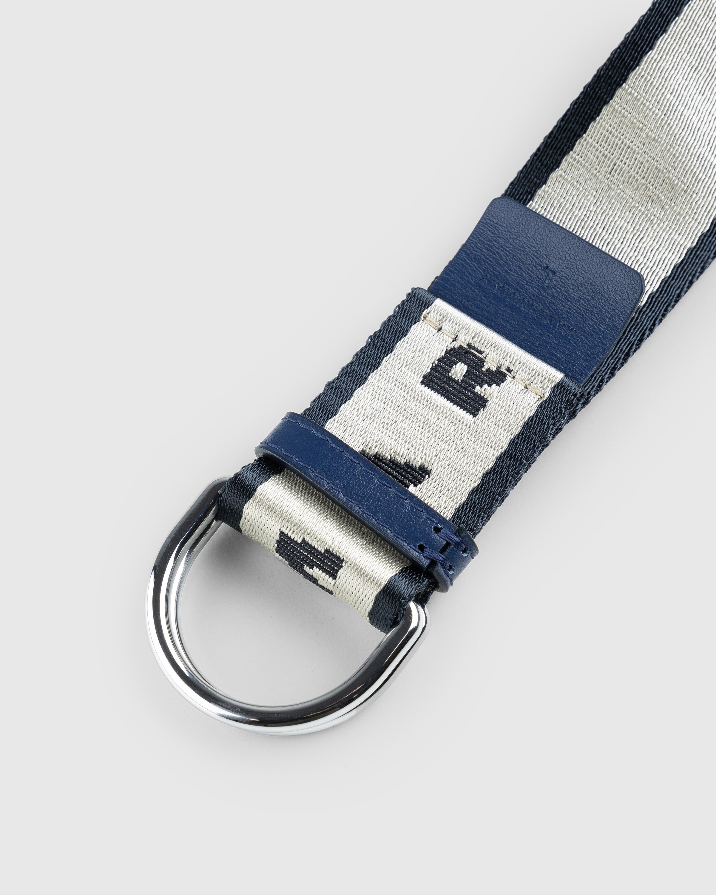 Marni – Logo Slider Belt Blue - Belts - Blue - Image 3