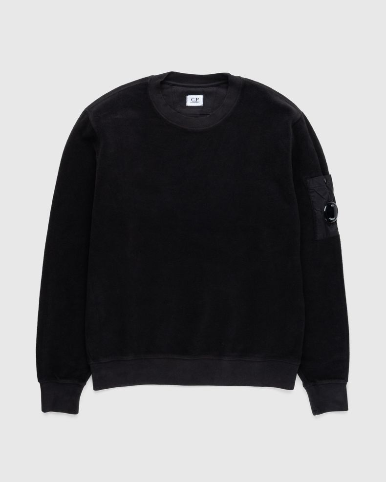 C.P. Company – Lens Detail Crewneck Sweatshirt Black