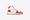 SL24 Mid-Top Sneakers in Perforated and Grained Leather