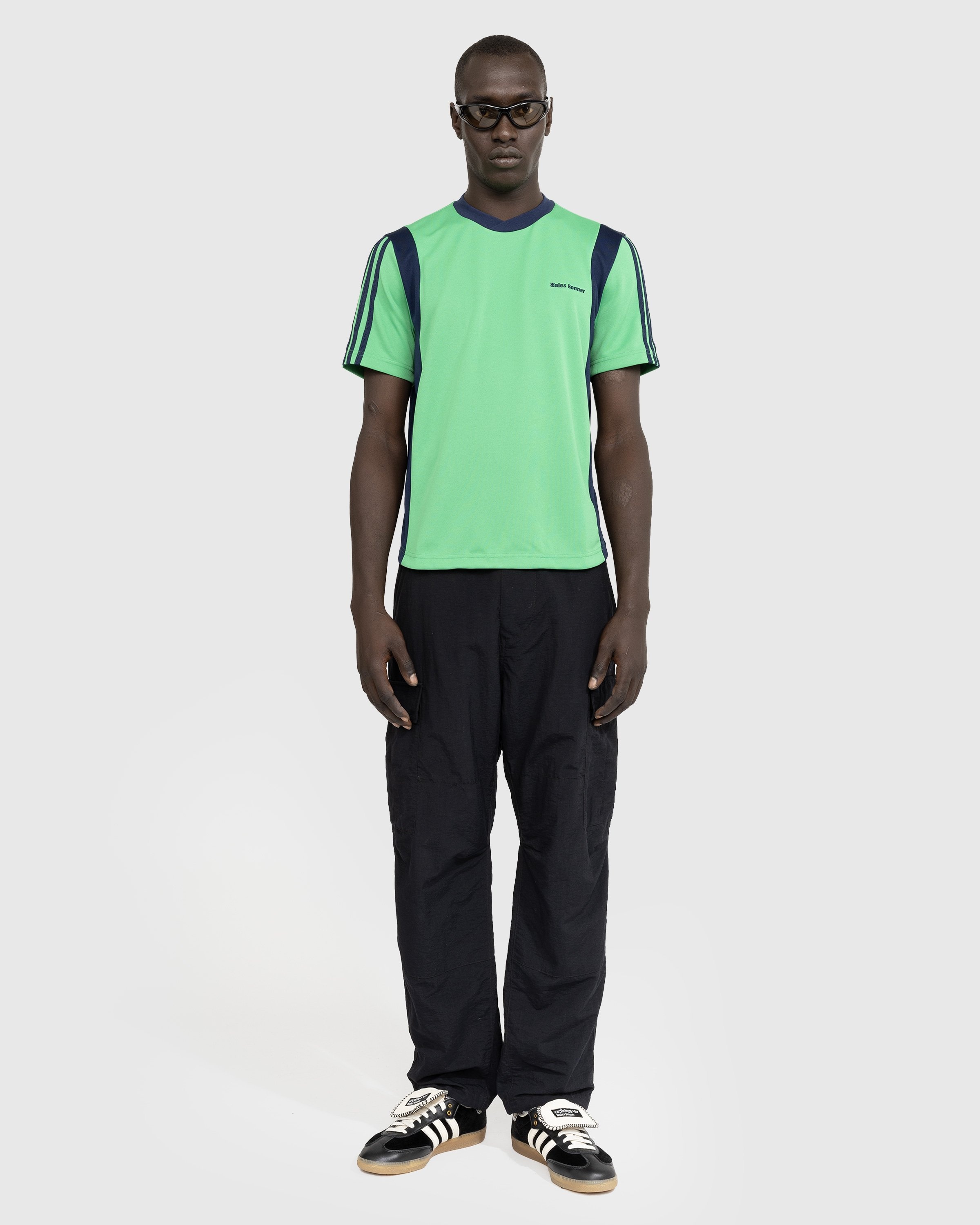 Adidas x Wales Bonner – Football Shirt Vivid Green - Longsleeves - Green - Image 2