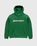 Logo Hoodie Green