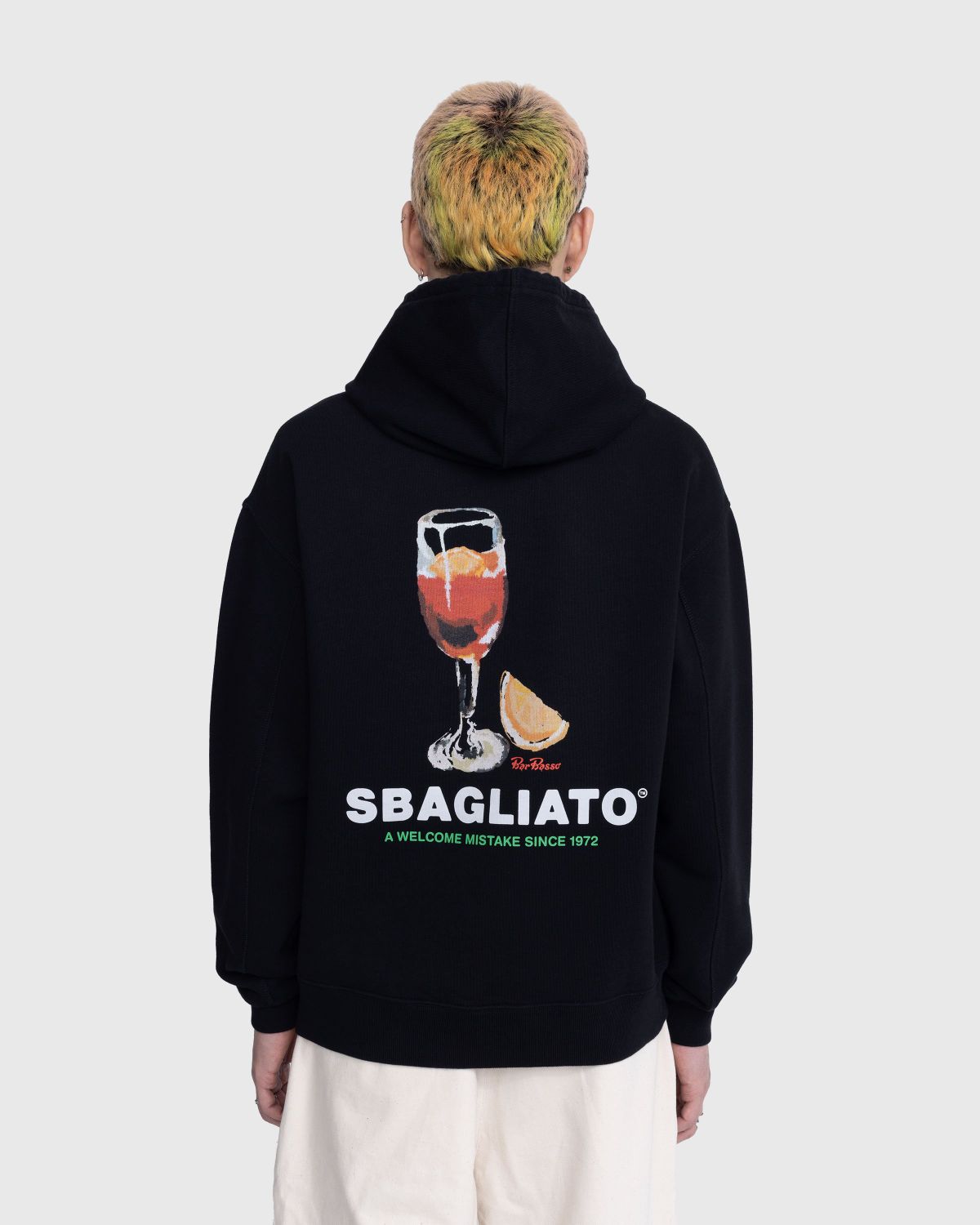 Bar Basso x Highsnobiety – Sbagliato Hoodie Black - Sweats - Black - Image 5