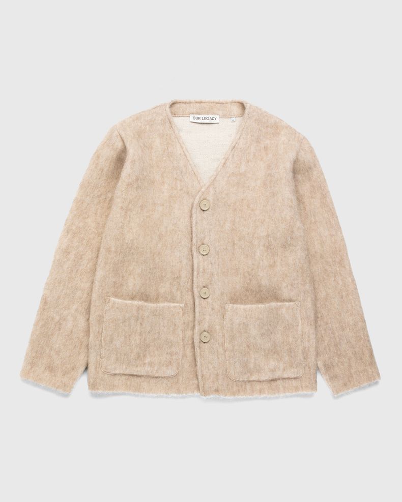 Our Legacy – Mohair Cardigan Antique White