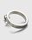 Maison Margiela – Number Logo Hoop Earring Silver - Jewelry - Silver - Image 1