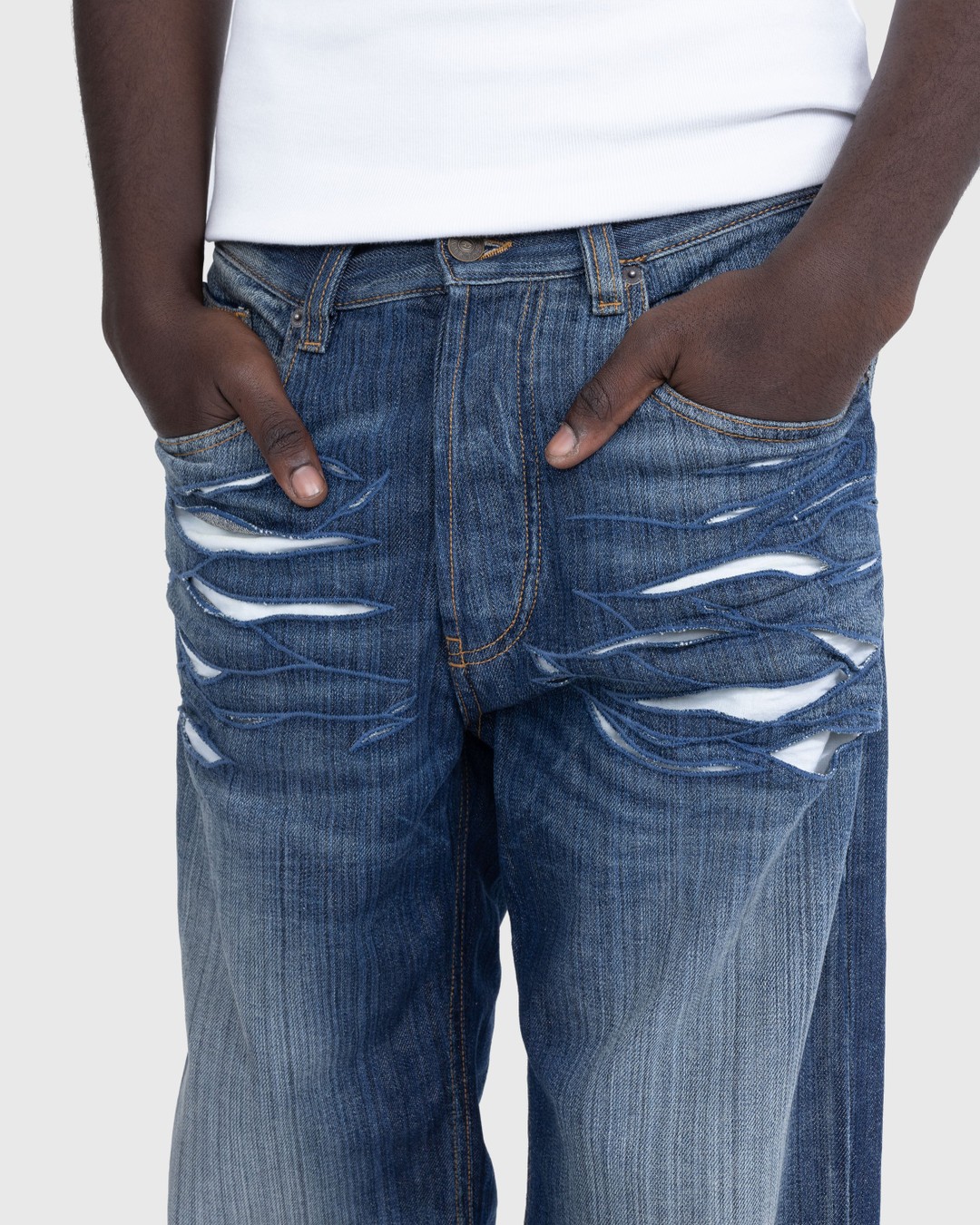 Diesel – 2010-D-Macs Straight Jeans Blue - Pants - Blue - Image 4