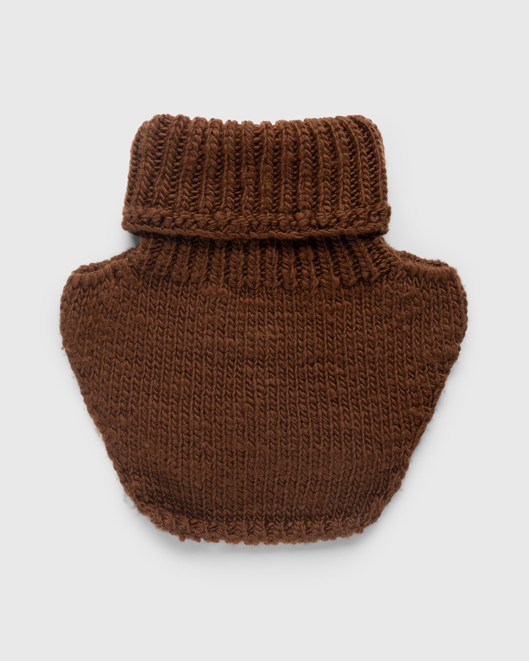 ROA – Wool Neck Gaiter Brown - Scarves - Brown - Image 2