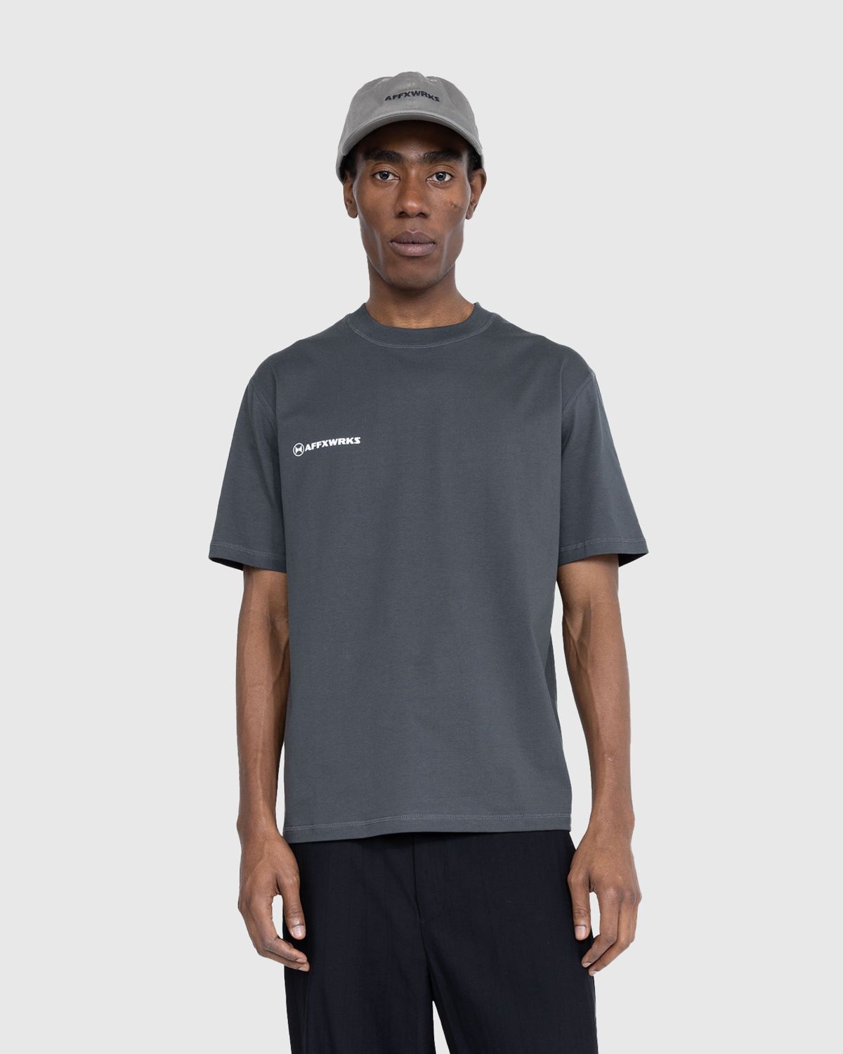 AFFXWRKS – AFFXWRKS T-Shirt Washed Black - T-shirts - Black - Image 3