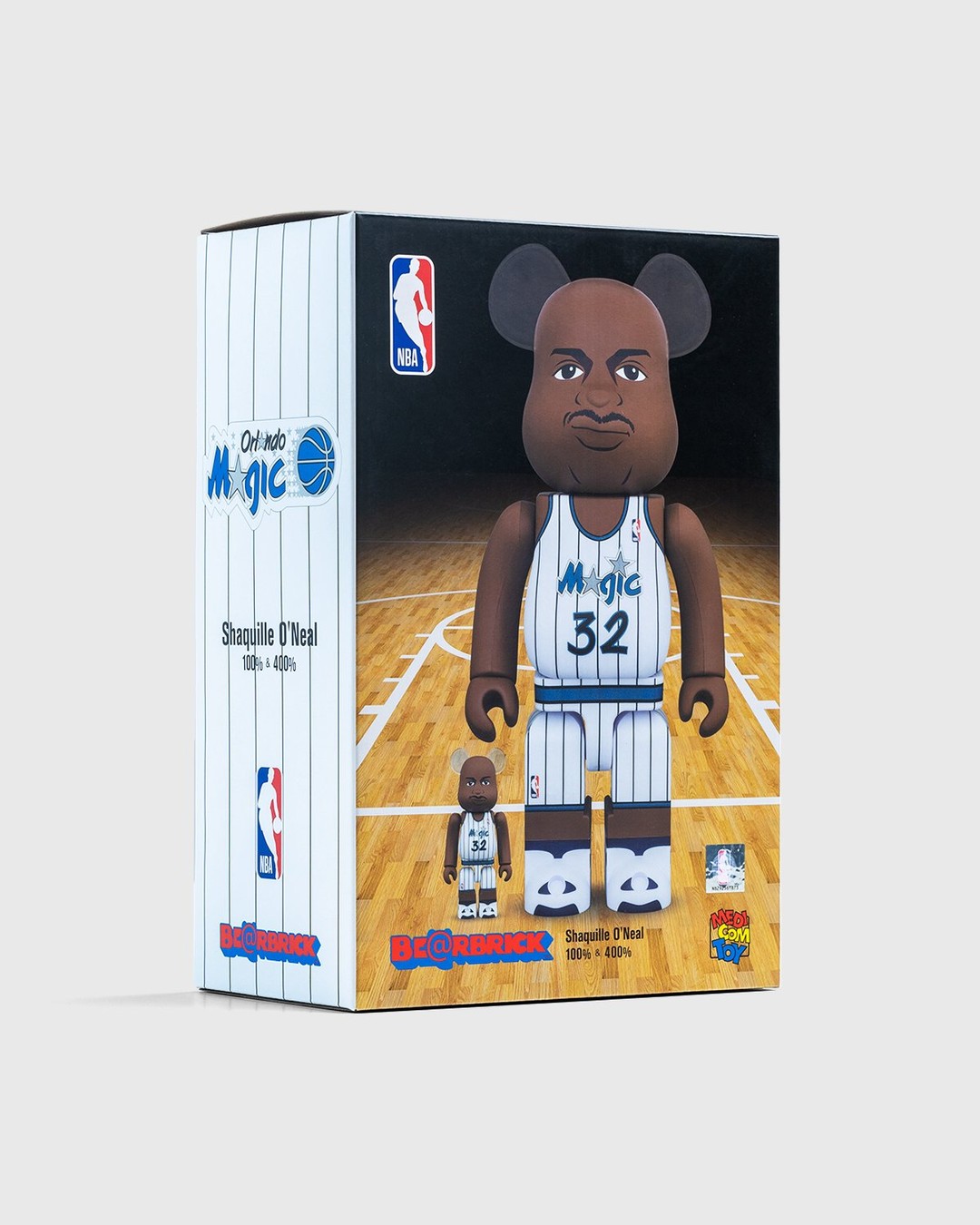 Medicom – Be@rbrick Shaquille O'Neal Orlando Magic 100% and 400% Set - Arts & Collectibles - Multi - Image 6