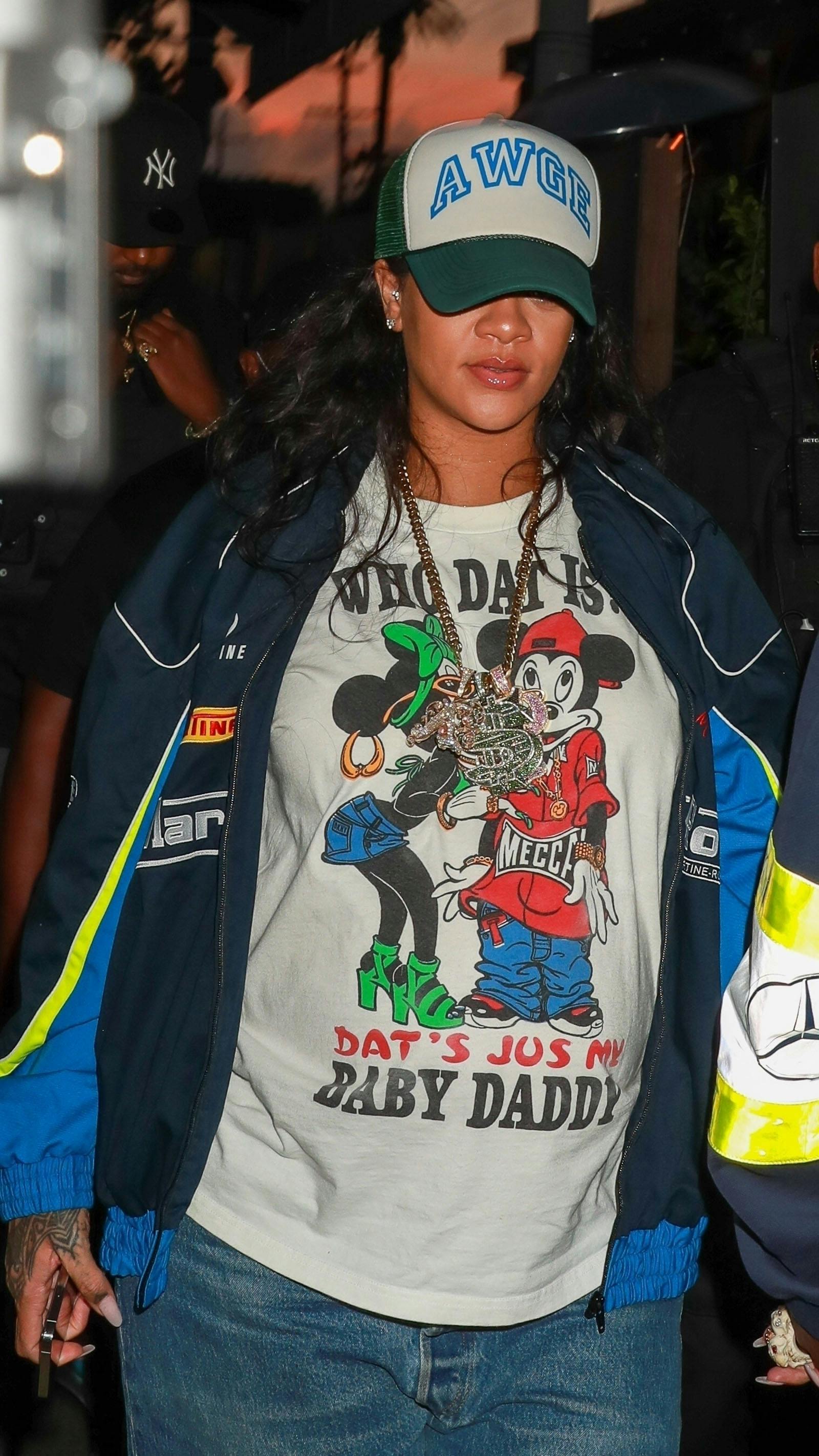 Rihanna and ASAP Rocky on an early dinner date at Craig's