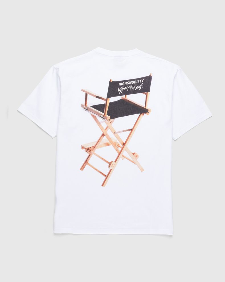 École Kourtrajmé x Highsnobiety – Short Sleeve T-Shirt White