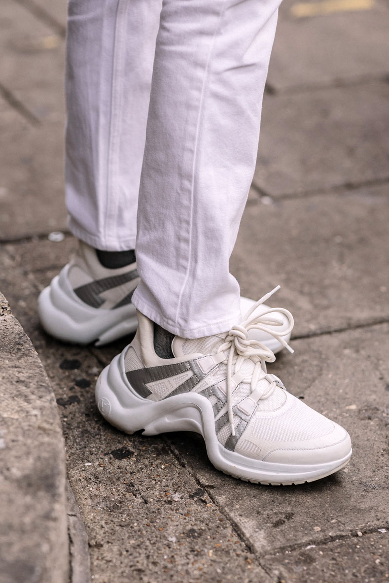 london fashion week ss19 sneaker street style roundup