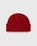 J. Press x Highsnobiety – Shaggy Dog Knit Beanie Red - Hats - Red - Image 2