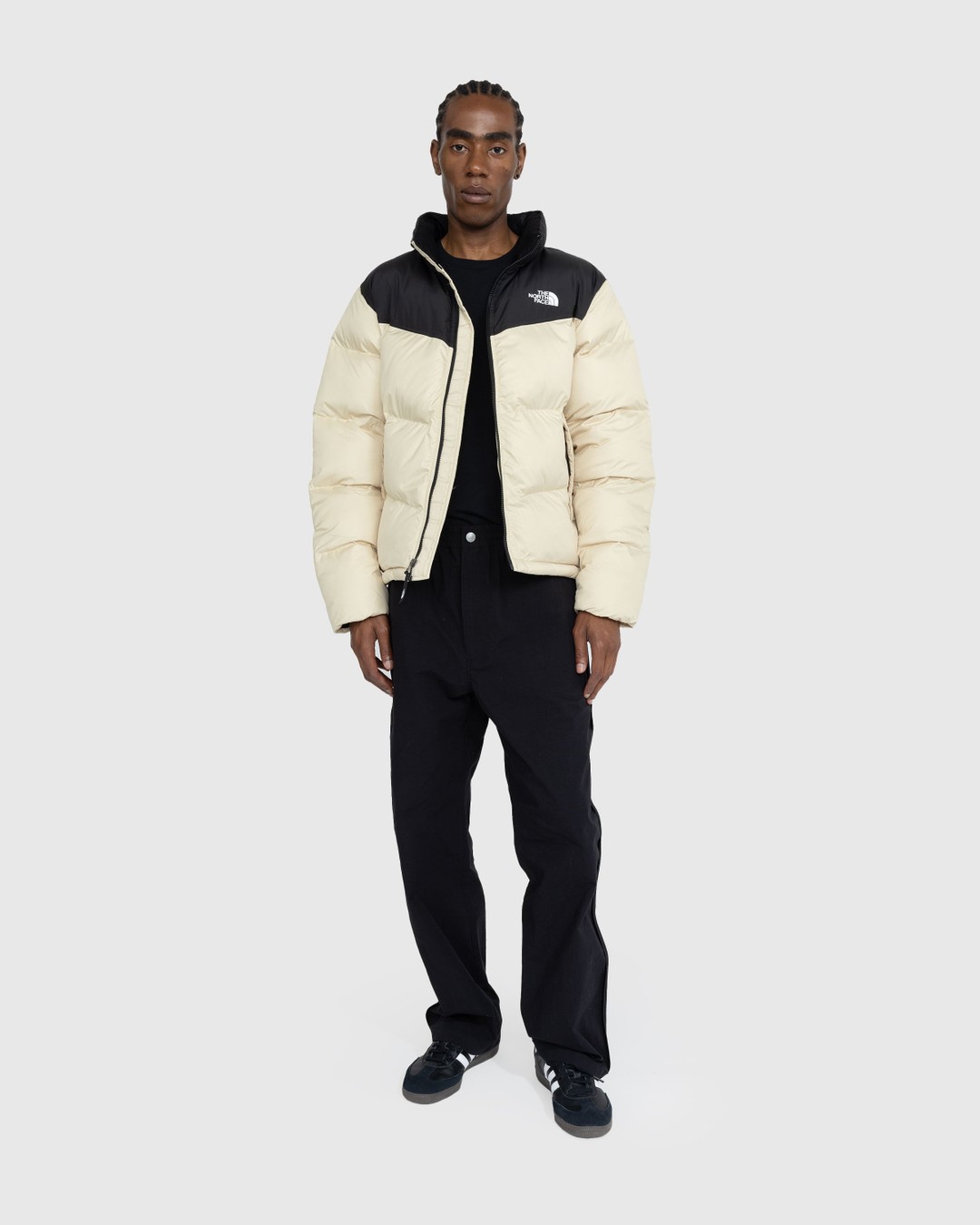 The North Face – Saikuru Jacket Gravel/TNF Black - Outerwear - Beige - Image 3