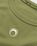 Marine Serre – Organic Cotton Relaxed Long-Sleeve Top Green - Longsleeves - Green - Image 7