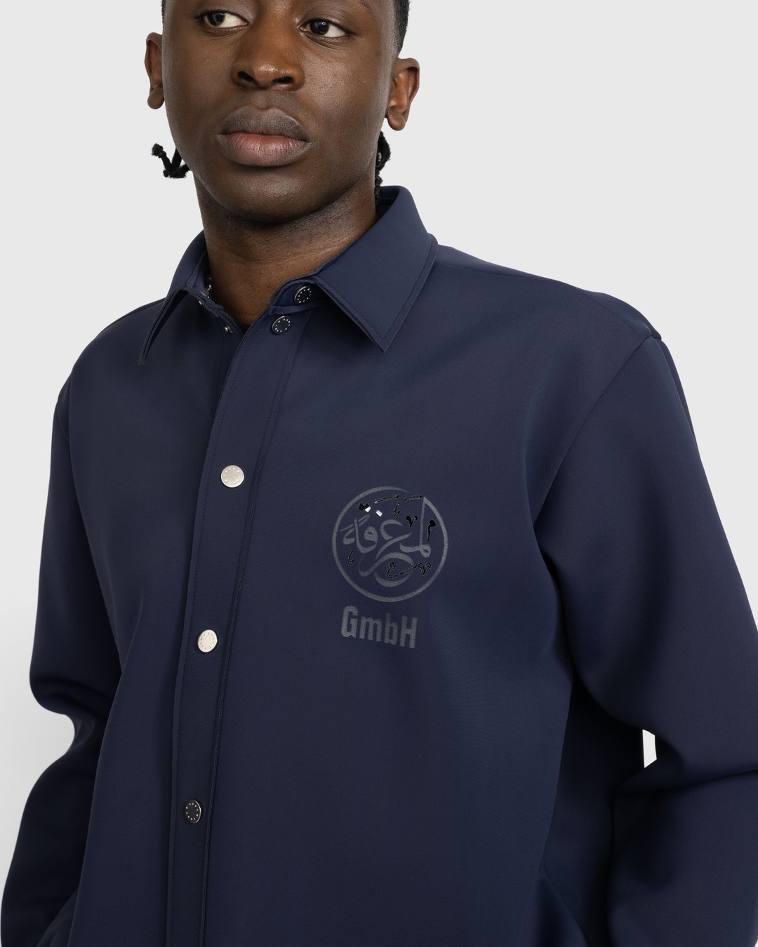 GmbH – Endyia Shirt Navy - Shirts - Blue - Image 4