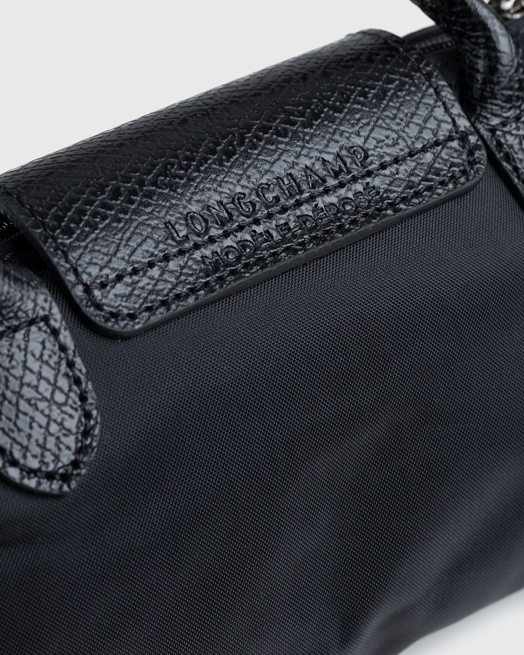 Longchamp x André Saraiva – Le Pliage André Pouch Black - Bags - Black - Image 4