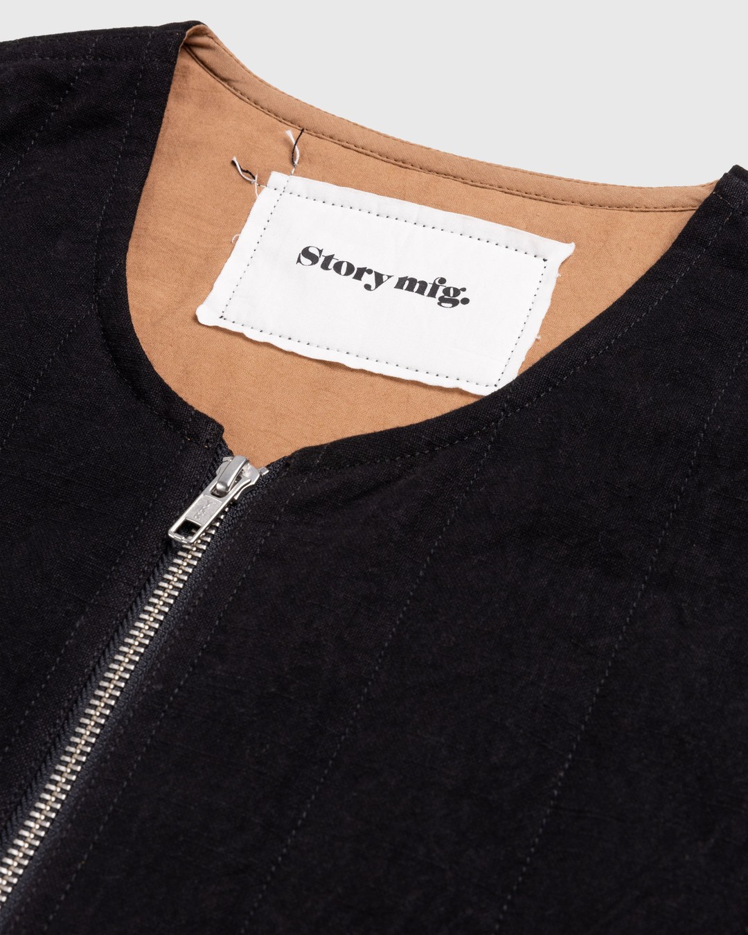 Story mfg. – Saturn Vest Iron Star Scraps Patchwork - Outerwear - Multi - Image 6
