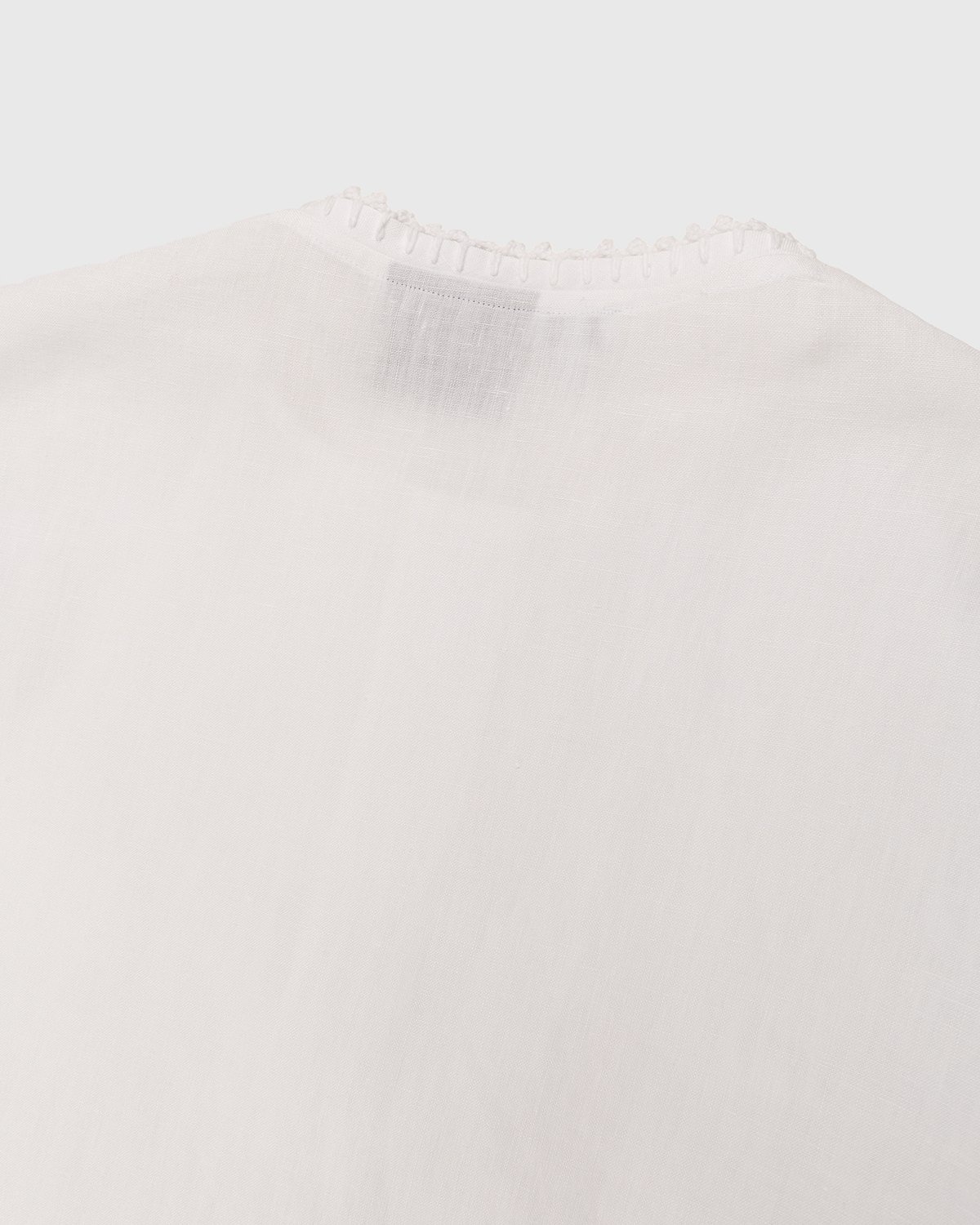 Loewe – Paula's Ibiza Buttoned Pullover Shirt White - Longsleeves - White - Image 3