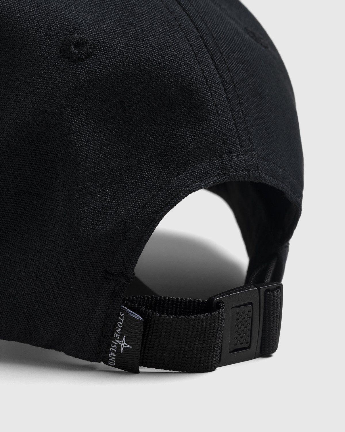 Stone Island 99661 6Panel Cotton Rep Cap Black Highsnobiety Shop