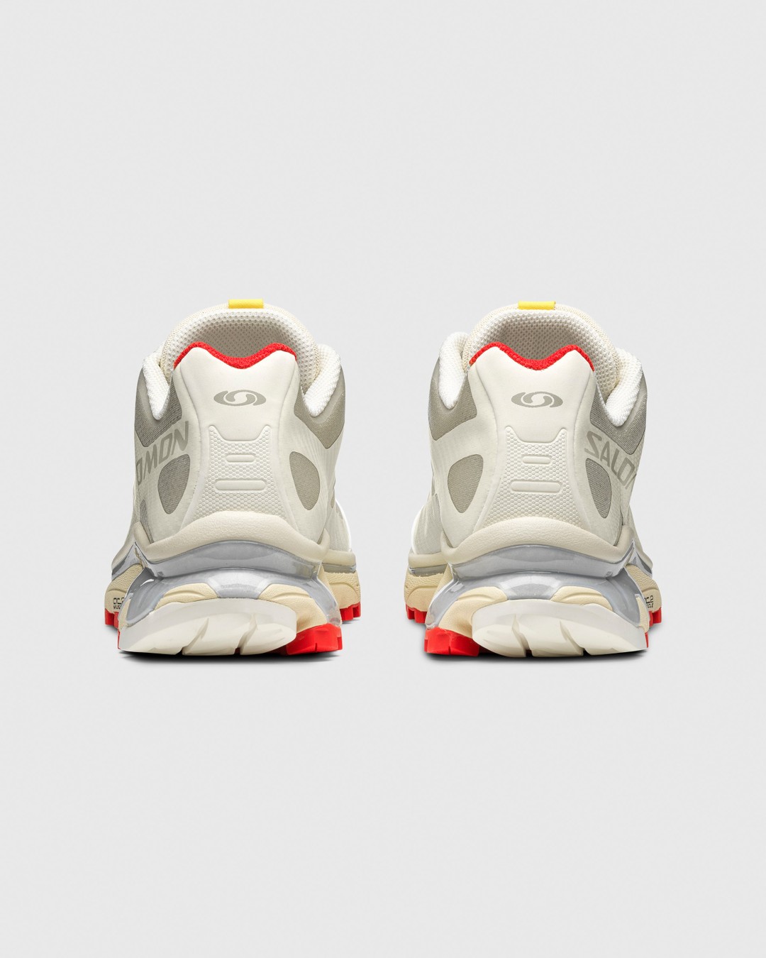 Salomon – XT-4 OG Vanilla Ice/Fiery Red/Wht - Sneakers - Beige - Image 3