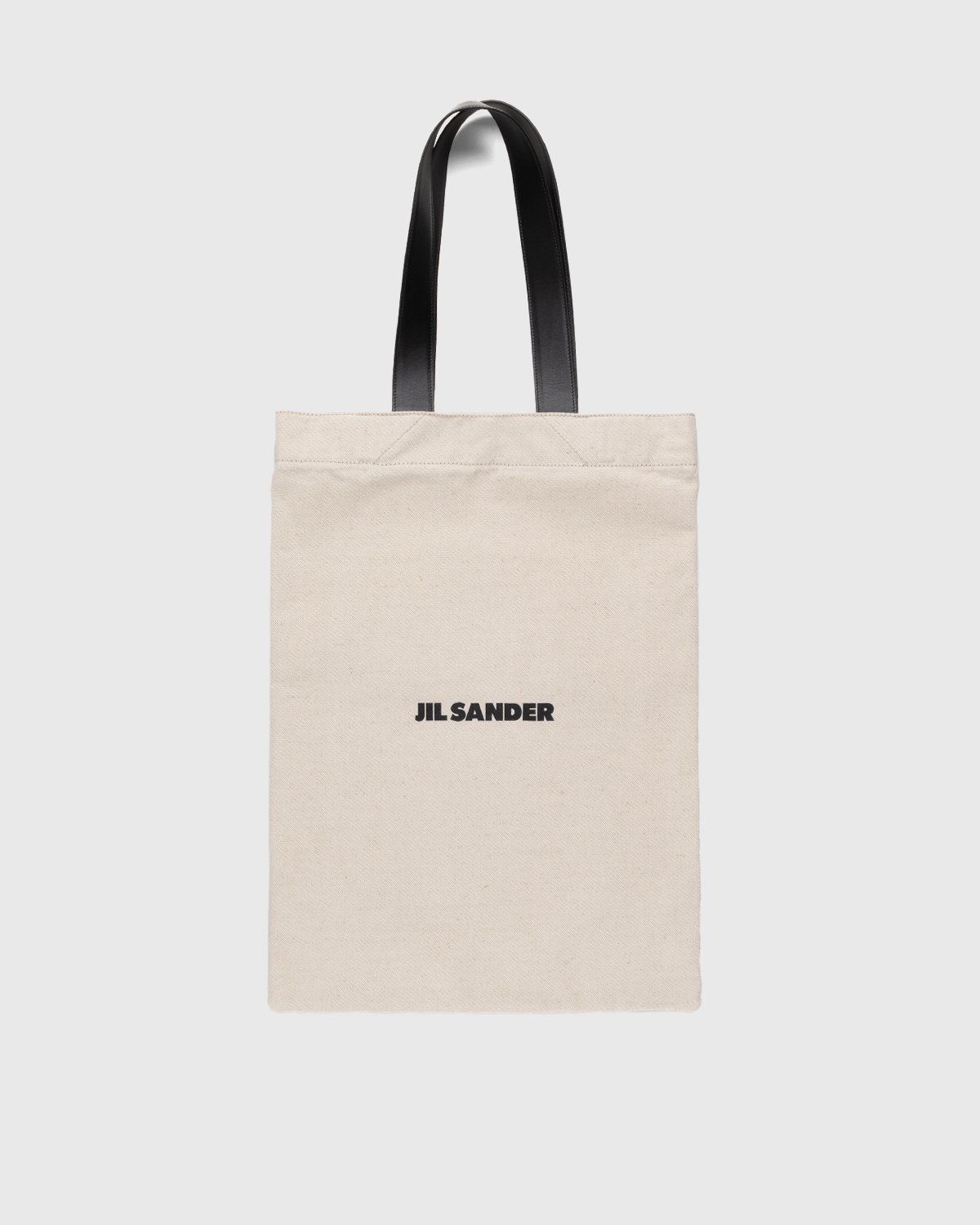 Jil Sander – Large Flat Shopper Natural - Bags - Beige - Image 1