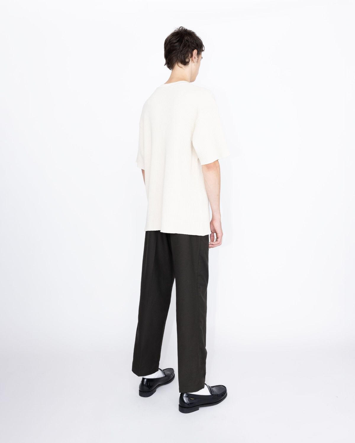Highsnobiety HS05 – Thermal Short Sleeve Natural - Tops - Beige - Image 5