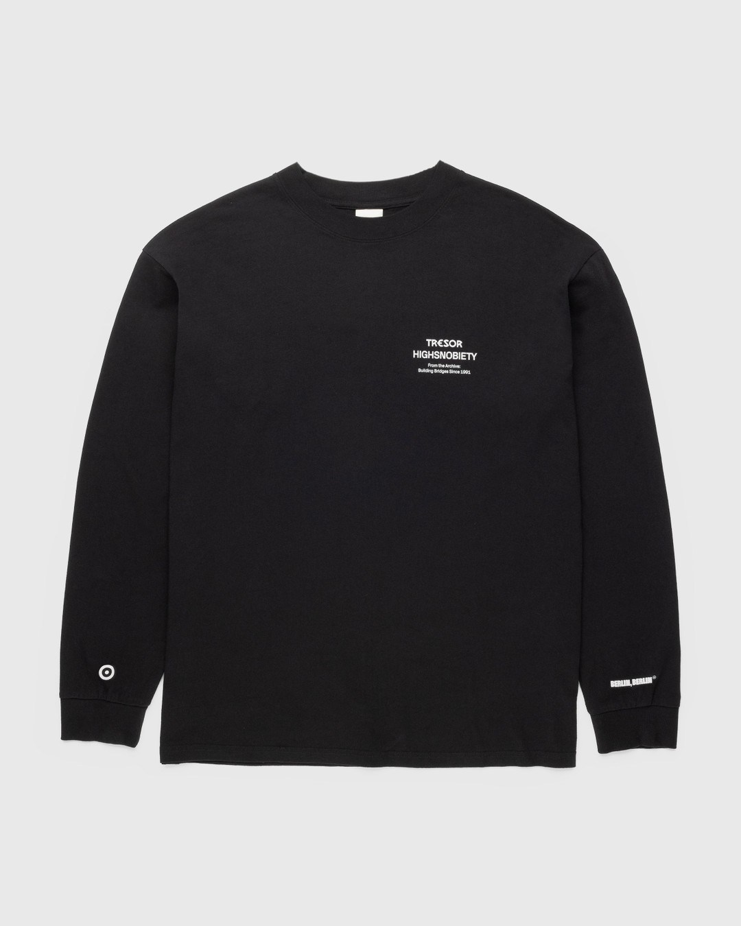 Tresor x Highsnobiety – BERLIN, BERLIN 3 Longsleeve Black - Longsleeves - Black - Image 2