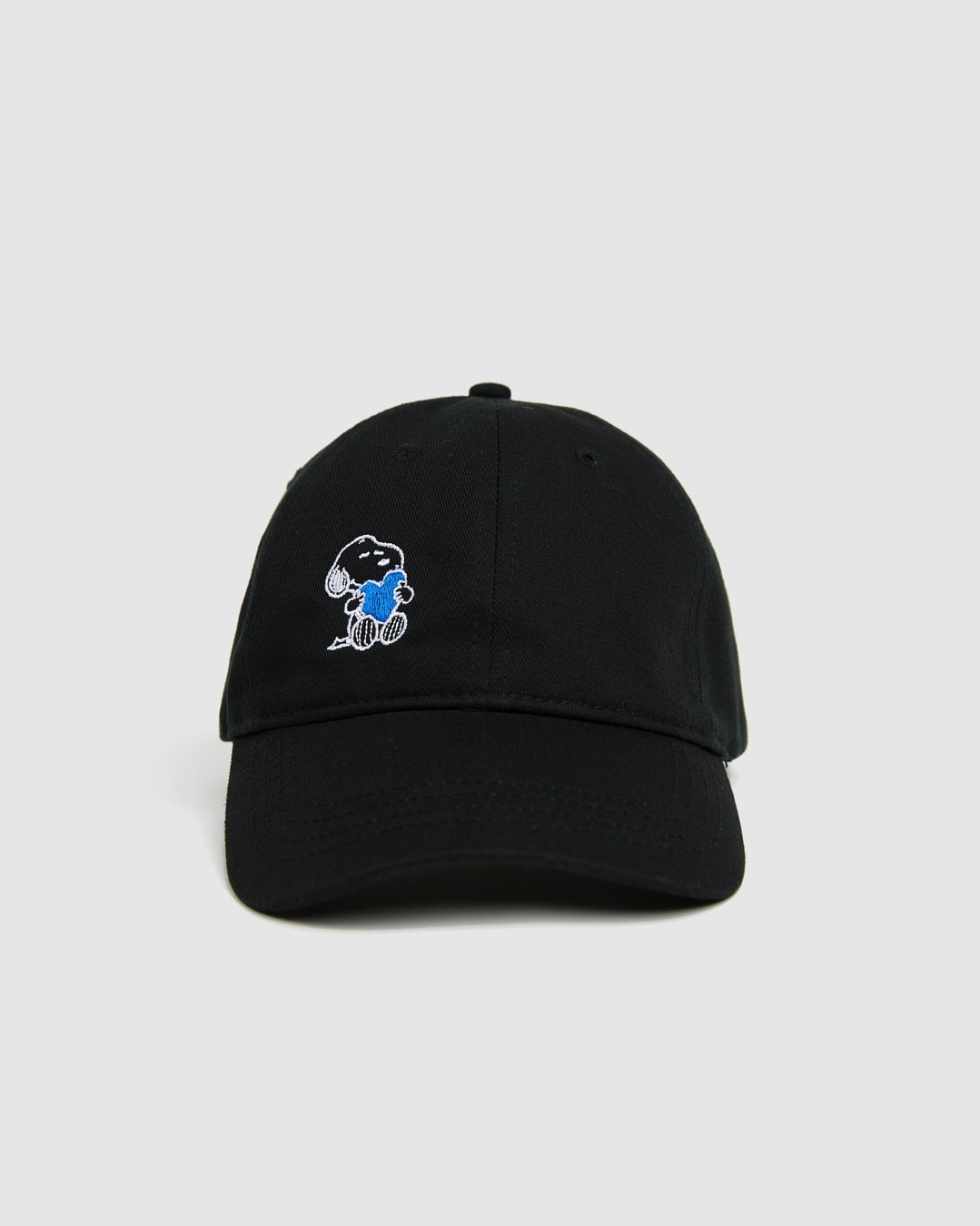 Colette Mon Amour x Soulland – Snoopy Heart Black Baseball Cap - Hats - Black - Image 4