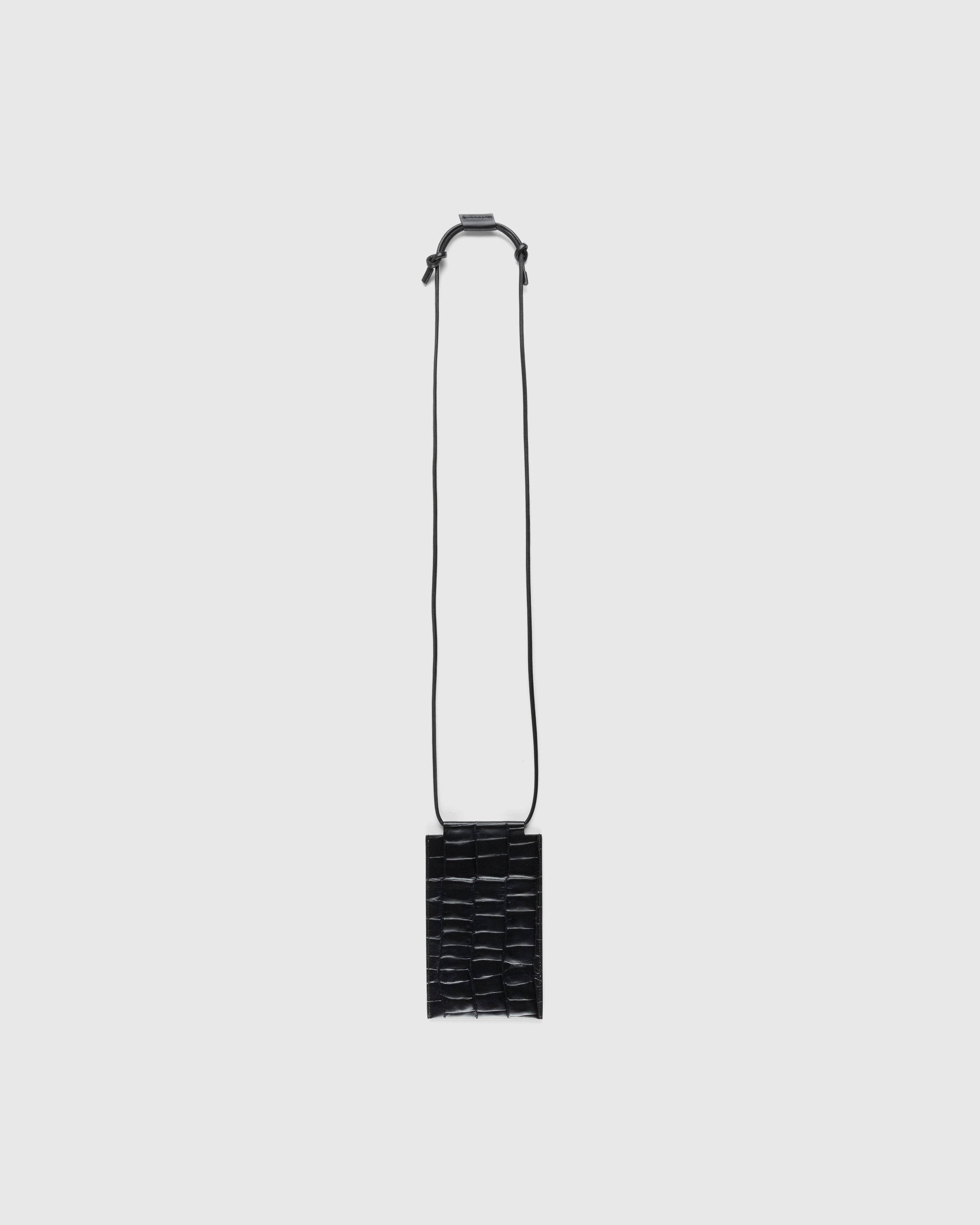 Maison Margiela – Leather Pouch Black - Bags - White - Image 2