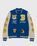 Market x UCLA x Highsnobiety – HS Sports Fleece Varsity Jacket Blue - Outerwear - Blue - Image 1
