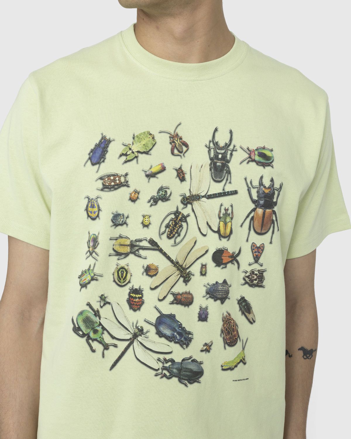 Gentle Fullness – Recycled Cotton Bugs Tee Green | Highsnobiety Shop