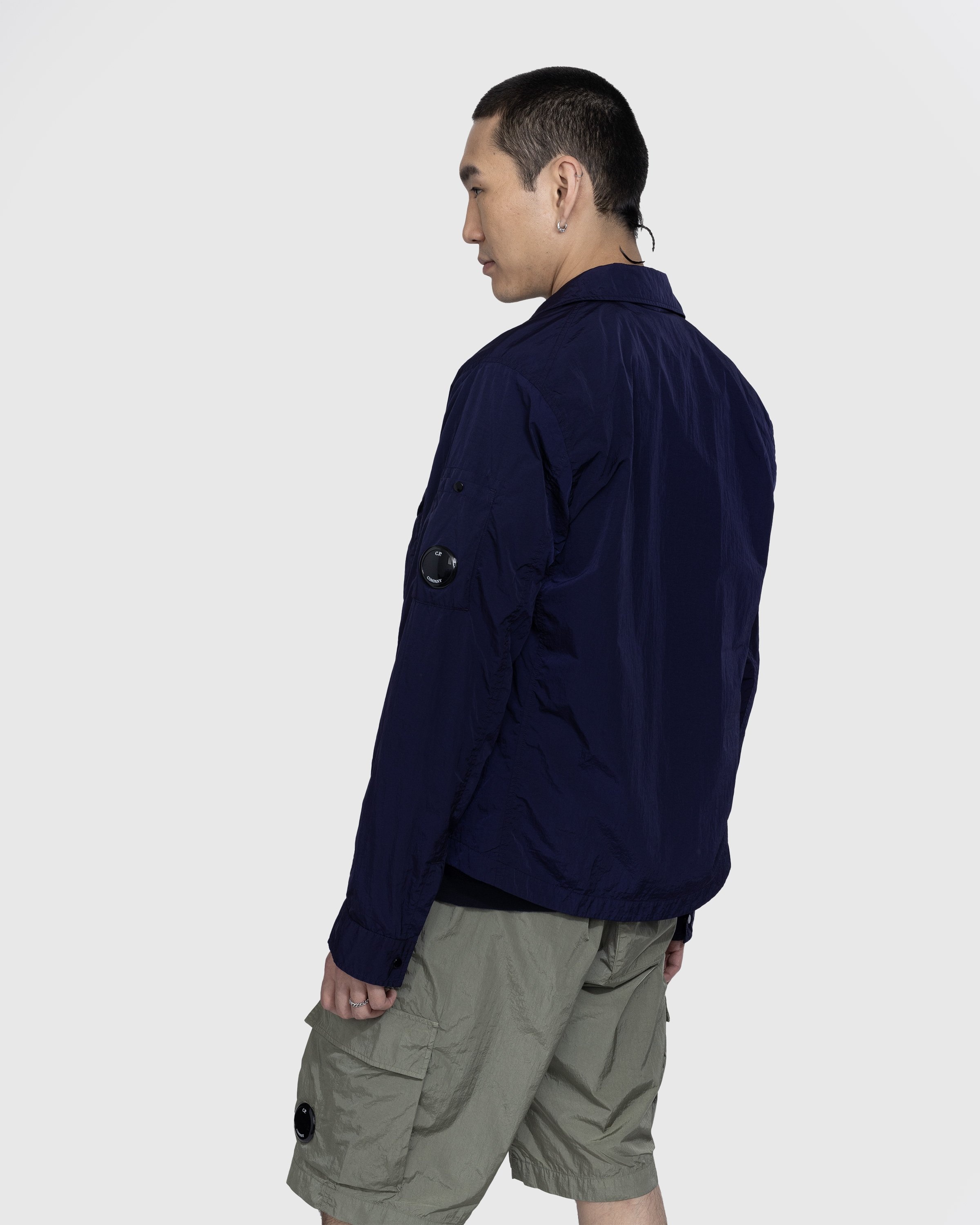C.P. Company Chrome R Overshirt Medieval Blue Highsnobiety Shop