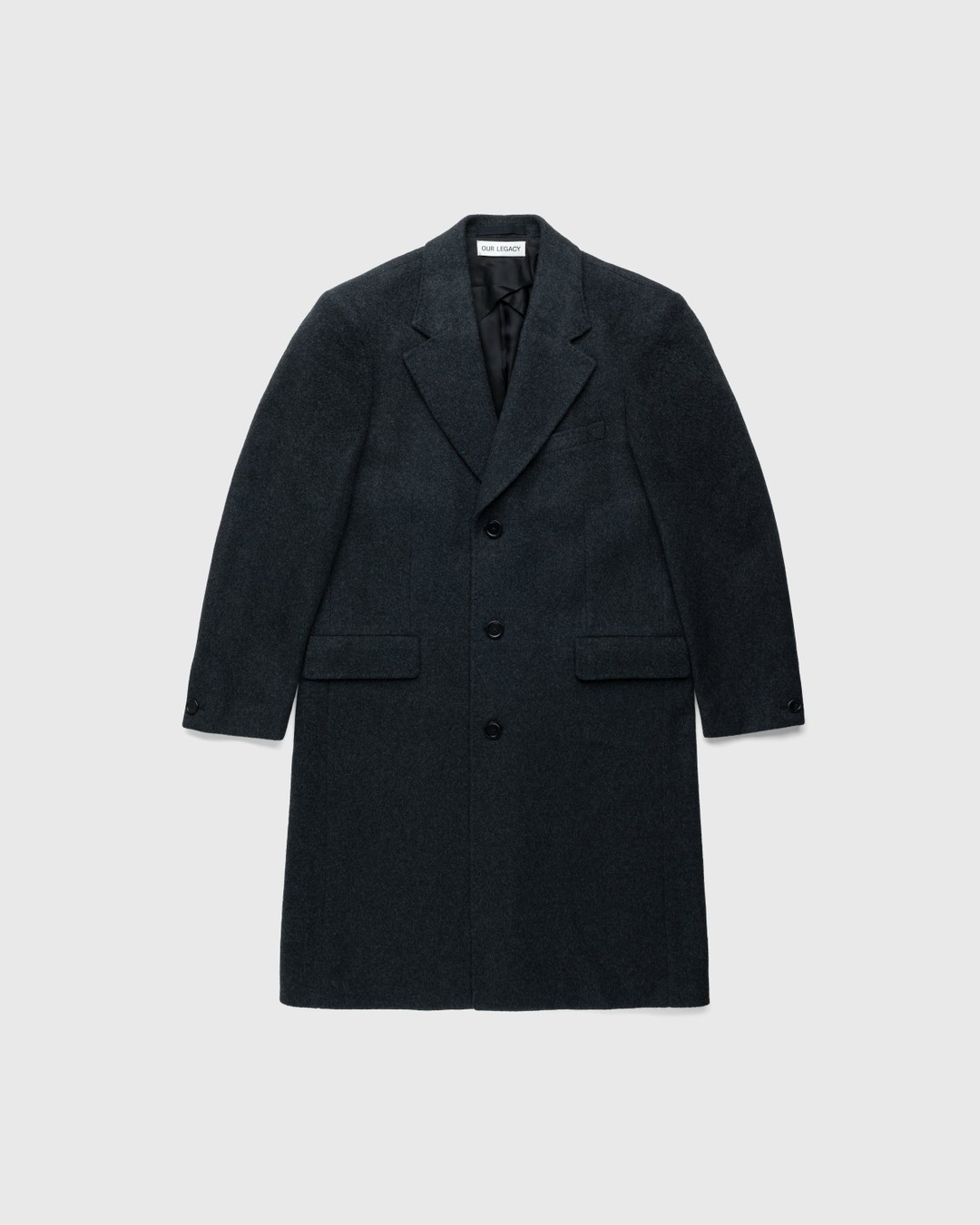 Our Legacy – Dolphin Coat Ash Grey - Outerwear - Grey - Image 1