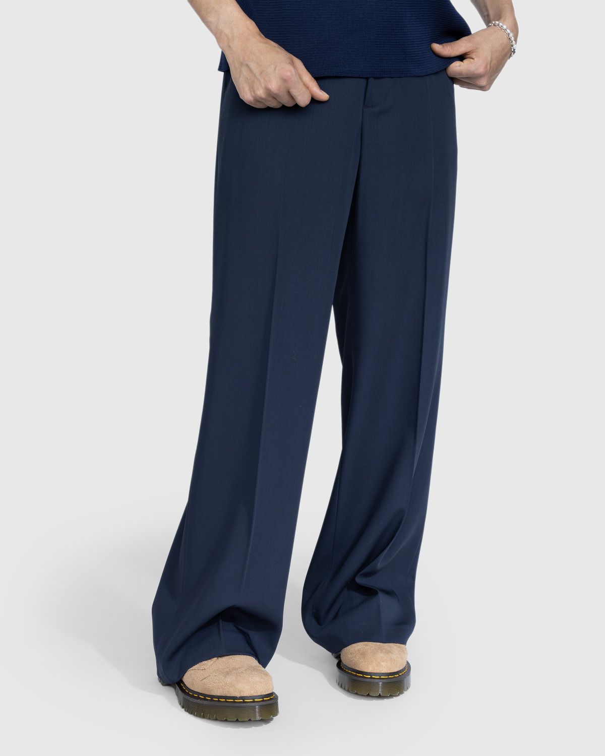 Our Legacy – Sailor Trouser Phantom Blue Summer Wool - Pants - Blue - Image 2