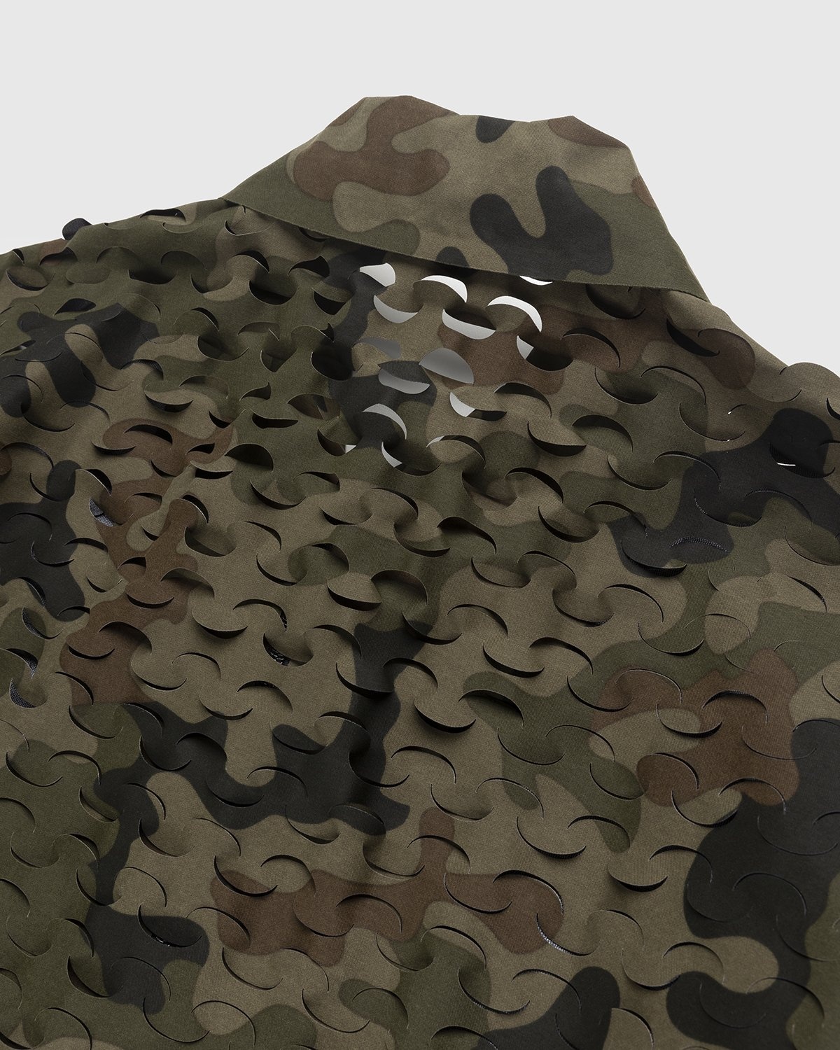 Dries van Noten – Voyde Laser Jacket Camouflage - Outerwear - Brown - Image 3