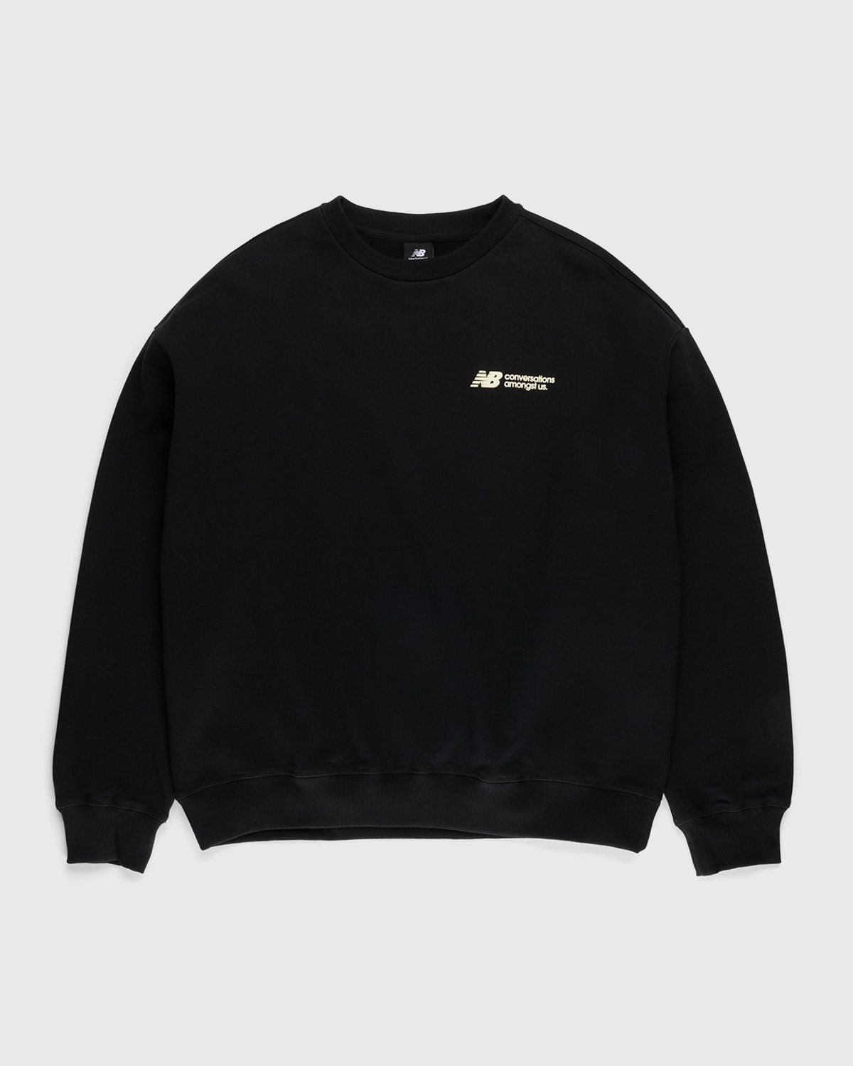 New balance shop black sweatshirt