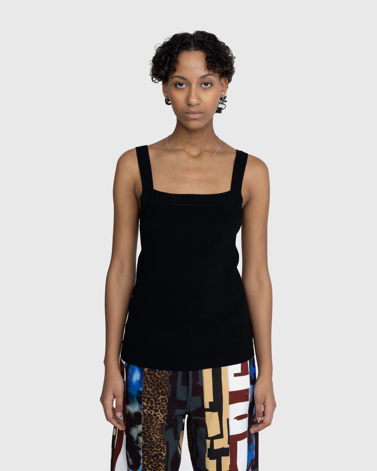 Dries van Noten – Marcos Top Black - Tank Tops - Black - Image 2