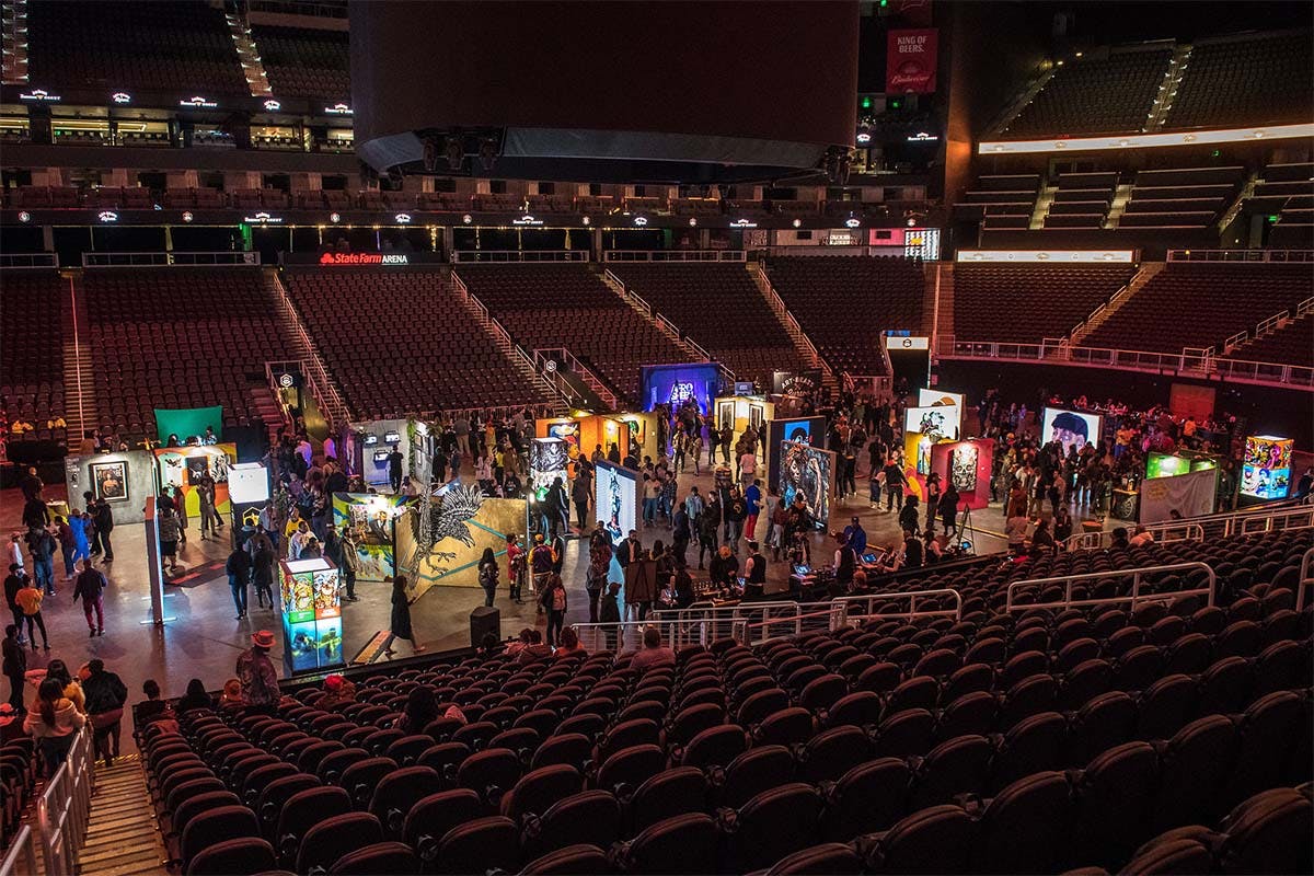 This year's Jack Honey Art, Beats & Lyrics show in Atlanta.