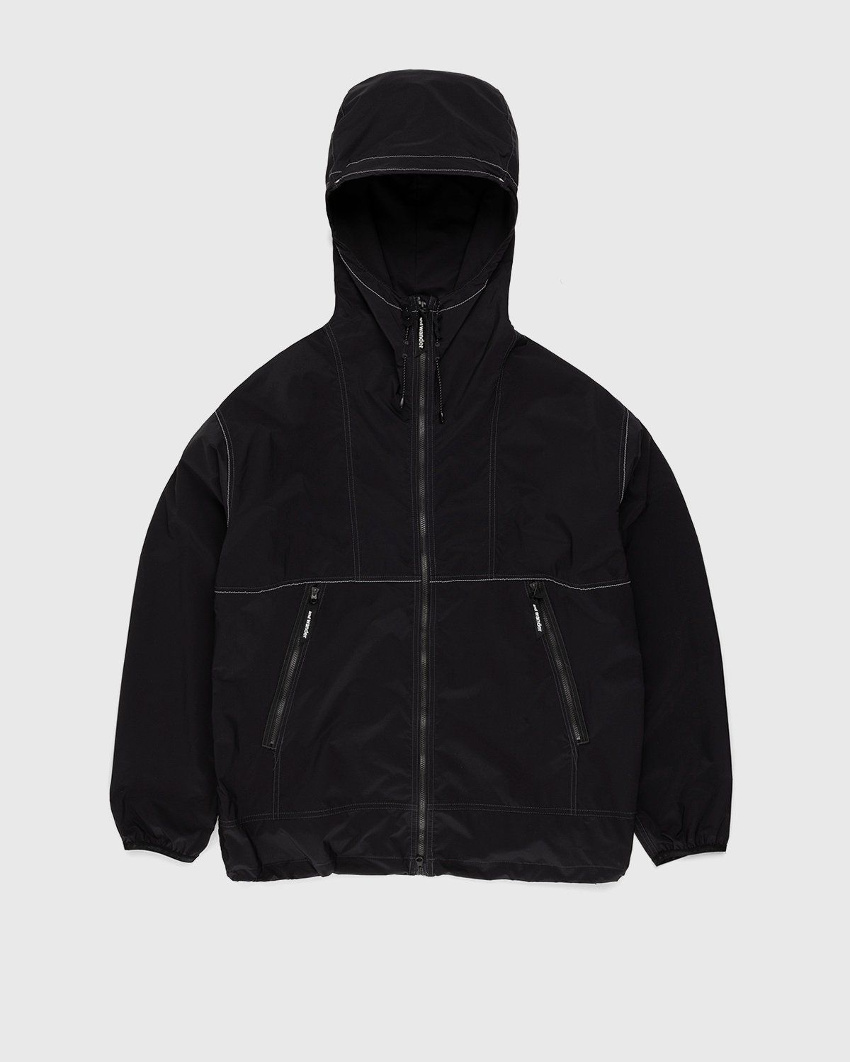 And Wander – Pertex Wind Jacket Black - Outerwear - Black - Image 1